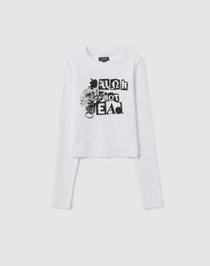 OVS T-SHIRT L/S PRINT 1 COL.