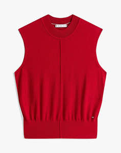 TOMMY HILFIGER LYOCELL SILK MOCK SL SWT TOP