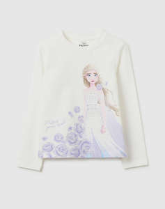 OVS T-SHIRT L/S FROZEN