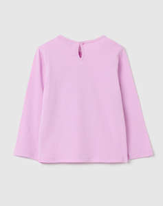 OVS TSH L/S MOD.B W/GLIT. BIO