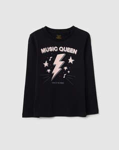 OVS TSH LS PRINT 4-5COLGLIT