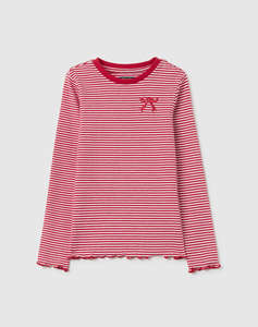 OVS TSH RIB STRIPED