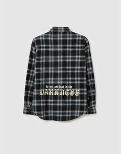 OVS SHIRT FLANELLA CHECK B/W