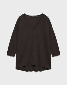 VERO MODA VMKANVA 3/4 V-NECK TOP JRS GA