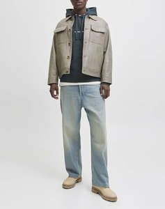 JACK&JONES JORNORREBRO EMB SWEAT HOOD NOOS