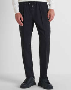 ANTONY MORATO MMTR00748FA600260 MIN OF 6 TROUSERS NEIL REGULAR FIT IN STRETCH VISCOSE BLEND FABRIC TWILL CONSTRUCTION PANTALONI DE BARBATI