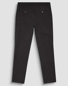 ANTONY MORATO MMTR00764FA800190 MIN OF 6 TROUSERS MARK SLIM FIT IN STRETCH TWILL COTTON FABRIC WITH LOGOED RUBBER FLAG PANTALONI DE BARBATI