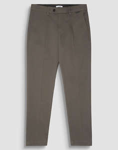 ANTONY MORATO MMTR00764FA800190 MIN OF 6 TROUSERS MARK SLIM FIT IN STRETCH TWILL COTTON FABRIC WITH LOGOED RUBBER FLAG PANTALONI DE BARBATI