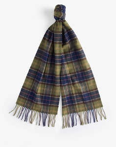 BARBOUR BARBOUR TARTAN LAMBSWOOL SCARF