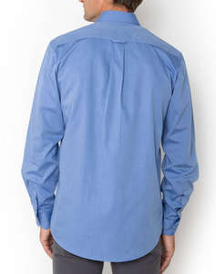 THE BOSTONIANS CAMASA FIL A FIL REGULAR FIT Plain FIL A FIL Button-down Regular Fit