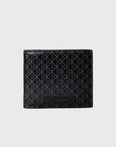 CALVIN KLEIN COATED EW BILL FOLD w/ COIN