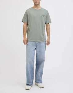 JACK&JONES JJGEPLAS TEE SS CREW NECK LN
