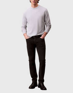CALVIN KLEIN SLIM CK ESSENTIAL BLACK JEAN