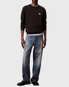 CALVIN KLEIN JEANS LS EU BADGE 350TERRY CN SWTSHRT