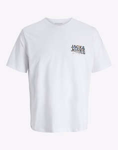 JACK&JONES JJGEPLAS TEE SS CREW NECK LN