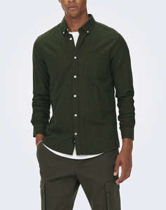 ONLY&SONS ONSNIKO LS MELANGE SHIRT