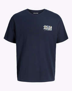 JACK&JONES JJGEPLAS TEE SS CREW NECK LN
