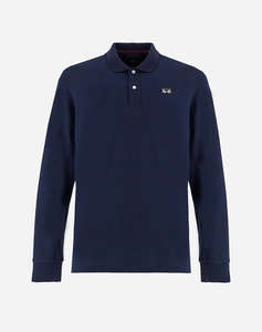 LAMARTINA BLUZA POLO MM MAN L/S POLO PIQUET STRETCH