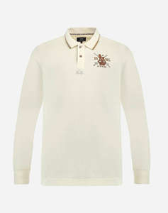 LAMARTINA BLUZA POLO MM MAN POLO L/S PIQUET STRETCH