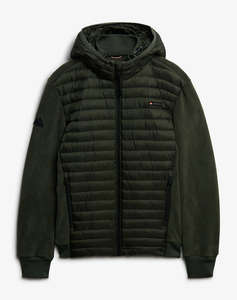 SUPERDRY D1 SDSW HOOD STORM FLEECE HYBRID JKT GEACA DE BARBATI