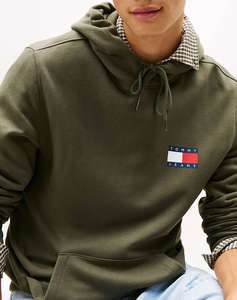 TOMMY JEANS TJM REG ESSENTIAL FLAG HOOD EXT