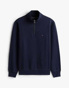 TOMMY HILFIGER ESSENTIAL FLEECE 1/4 ZIP