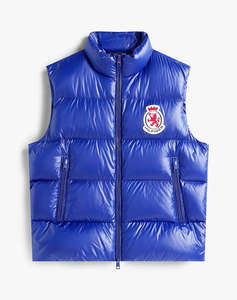 TOMMY HILFIGER RWB CREST SHINY DOWN VEST