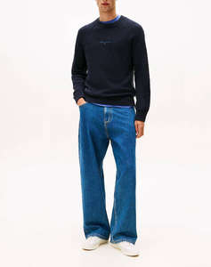 TOMMY JEANS TJM SLIM LINEAR RAGLAN SWEATER