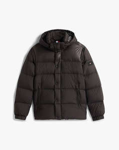 TOMMY HILFIGER MIX DOWN HOODED PUFFER