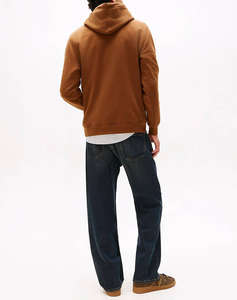 TOMMY JEANS TJM REG LINEAR LOGO HOODIE EXT