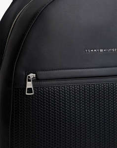 TOMMY HILFIGER TH WOVEN BACKPACK (Dimensiuni: 32 x 14 x 44cm.)