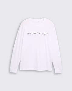 TOM TAILOR PRINTED LONGSLEEVE BLUZA DE BARBATI