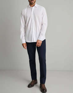 NAVY&GREEN CAMASA-COMFORT FIT