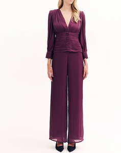 FOREL Pantaloni satin