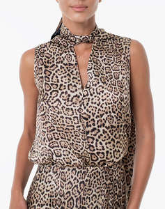 GUESS BY MARCIANO ALANIS BOW SL BLOUSE CAMASA DE DAMA