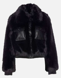 LIU JO BLACK_CF5C21_BLOUSON C/ DETTAGLIO GEACA DE DAMA