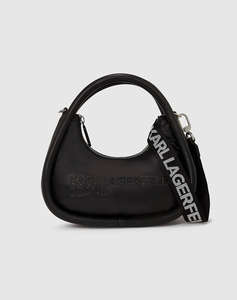 KARL LAGERFELD JEANS KLJ PUFFY PU TOP HANDLE (Dimensiuni: 25 x 11/18 x 9cm.)