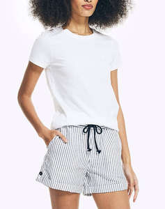 NAUTICA BLUZA T-SHIRT ΚΜ SUSTAINABLE ANCHOR COTTON CREW NECK TEE