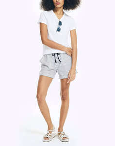 NAUTICA BLUZA T-SHIRT ΚΜ SUSTAINABLE ANCHOR COTTON CREW NECK TEE