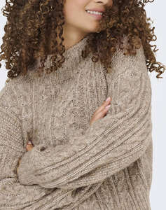 ONLY ONLIDA LIFE LS HIGH NECK KNT