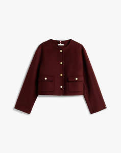 TOMMY HILFIGER DF WOOL BLEND REG LADY JACKET