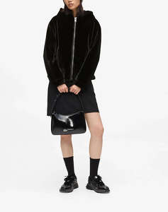 KARL LAGERFELD JEANS KLJ FAUX FUR JACKET