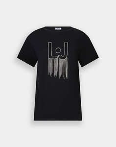 LIU JO DENIM_UF5J15_T-SHIRT MODA M/C BLUZA DE DAMA