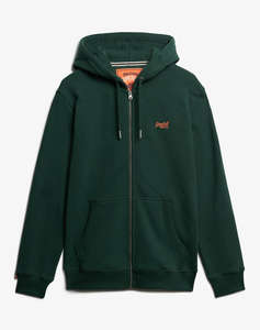 SUPERDRY D1 OVIN ESSENTIAL LOGO ZIP HOODIE HB JACKET DE BARBATI