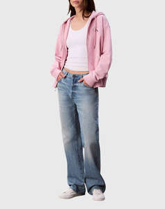 CALVIN KLEIN MONOLOGO FRENCH TERRY FZ BF HOOD