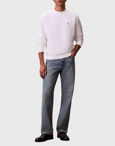 CALVIN KLEIN JEANS LS EU BADGE 350TERRY CN SWTSHRT