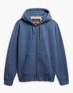 SUPERDRY D1 OVIN ESSENTIAL LOGO ZIP HOODIE HB JACKET DE BARBATI
