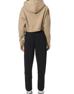 BODY ACTION WOMENS CROPPED HOODIE