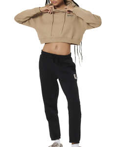 BODY ACTION WOMENS CROPPED HOODIE