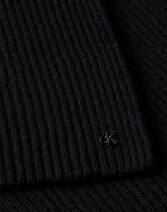 CALVIN KLEIN JEANS CK METAL WOOL RIB SCARF